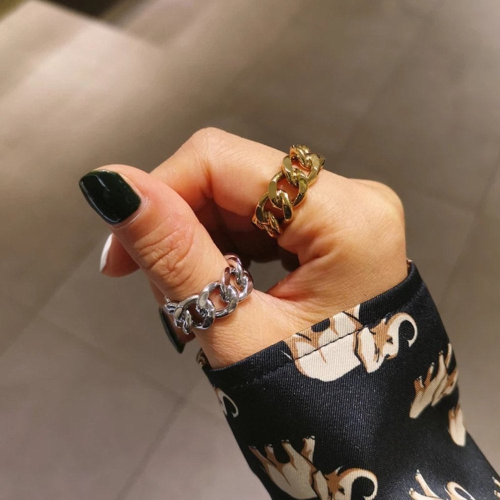 💎✨ Chain Link Ring